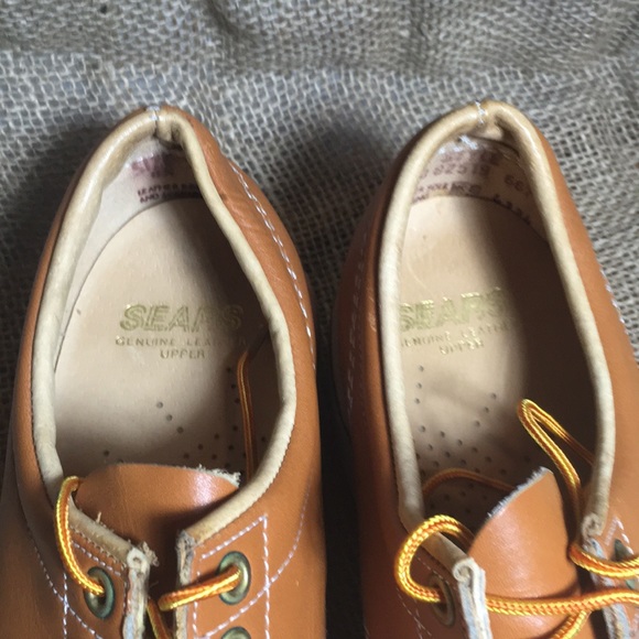 Vintage Sears Leather Lace Up Shoe Men’s Lug shoe main image 6